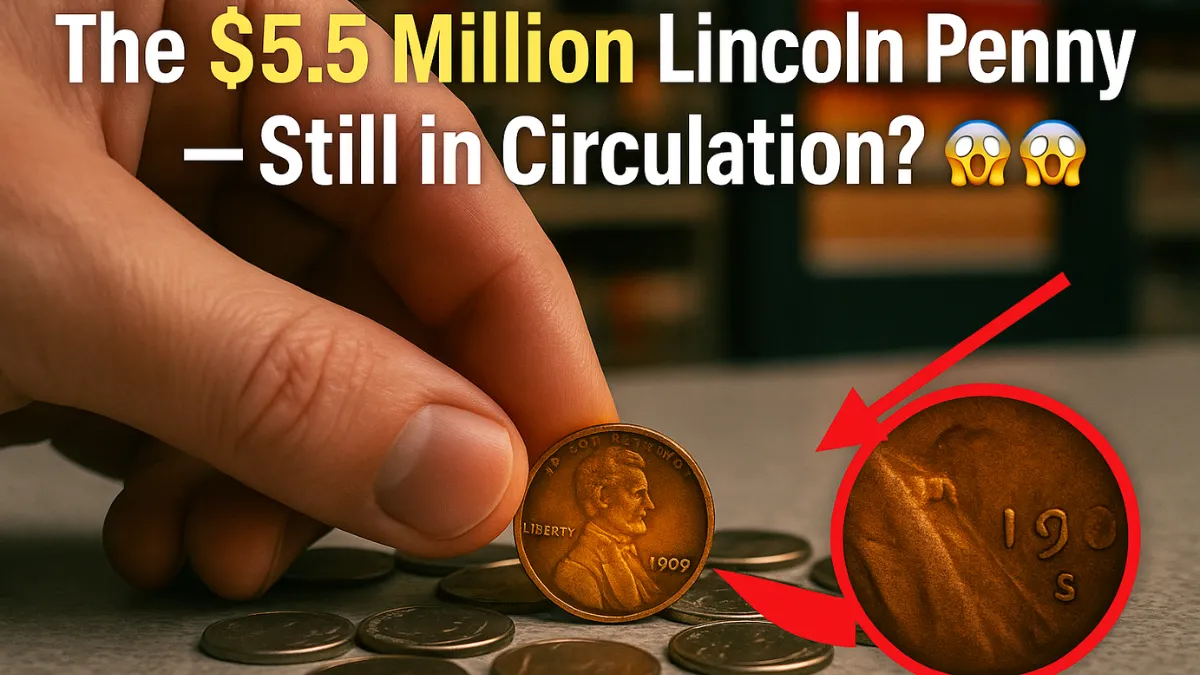 The Lincoln Wheat Penny Valued at $5.5 Million, Still in Circulation?