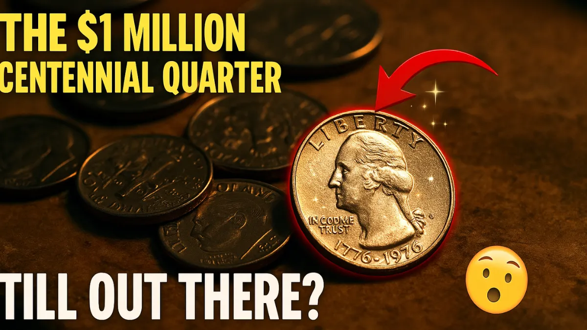 The Rare Bicentennial Quarter Valued at $1 Million, Still in Circulation